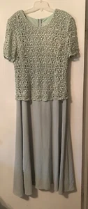 ASPEED Size X Large Mint Green Lace Mother of the Bride Dress - Picture 1 of 2