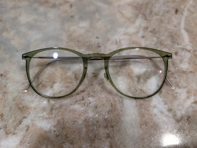 GAFAS LINDBERG NOW 6529 COLOR: C11 VERDE, PATILLAS: PLATA MATE 51-21-140 Foto 1 de 4