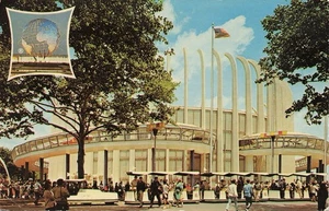 Ford Rotunda Walt Disney Exhibits 1964 1965 New York World’s Fair Postcard - Picture 1 of 2