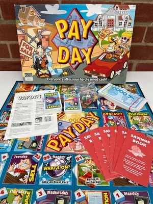 Payday Financial Family Board Game Parker 2002 Contents complete & VGC - Image 1 of 4