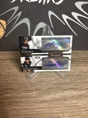 Nick Ramirez & Steve Rodriguez Dual Signatures Bowman Sterling BSDA-18 - Image 1 of 2