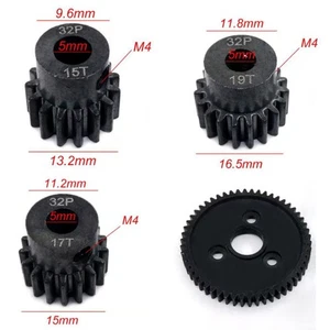 Für Traxxas 1/10 Slash 4x4 Stampede VXL RC Car Spur Gear & Pinion Gear 54T & 15T - Bild 1 von 13