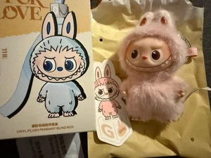 Letter G Labubu The Monsters Pin for Love Plush Pendant from Pop Mart - Picture 1 of 1