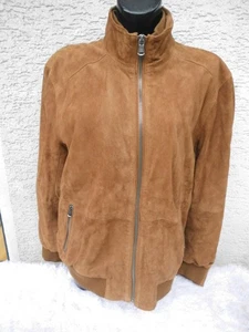 Otto Kern Herren Lederjacke braun Wildleder Gr 52 - Bild 1 von 8