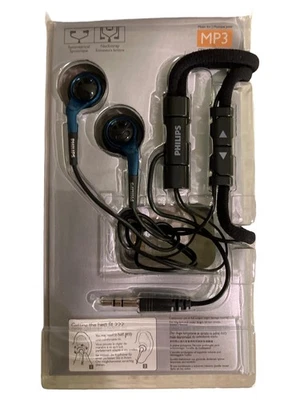 Philips Auricolari In-Ear Blu con Cavo per MP3 CD iPod iPhone - Immagine 1 di 4