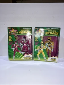 1994 Bandai Power Rangers Kimberly & Trini Karate Deluxe 8" action figure NUOVE - Foto 1 di 6