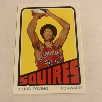 1996 reimpresión 1972-73 Topps Julius Erving novato RC #195- 15 de 50 Foto 1 de 2