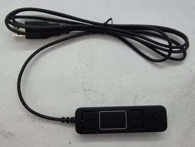 Sennheiser USB-CC x5 CTRL Adapter Cable USB to 3.5mm with Mute & Volume Control - Image 1 of 4