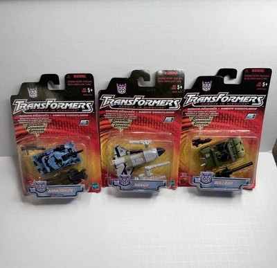 2001 Transformers RobotsInDisguiseRuination Combiners Armorhide, Rollbar & Movor - Image 1 of 4