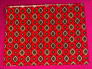 Tissu ancien coton provençal URGE " Madrague "    larg 130 cm x H 100  cm  C989 - Picture 1 of 5