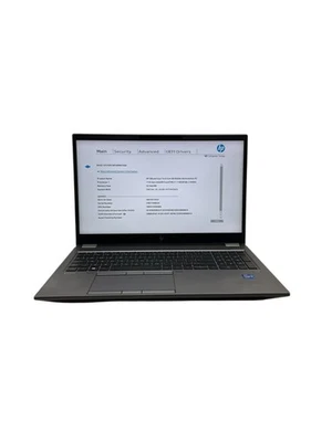 HP ZBook Fury 15" G8 i7-11850H 2.50GHZ 32GB RAM 1TB SSD/512GB - Grade D - Image 1 of 4