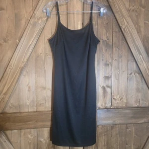 Sexy Vestido Sin Mangas Rachel Roy Negro Mediano Ajustable Correas de Espagueti Gótico de Hadas - Imagen 1 de 3