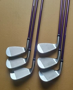 Women ONOFF iron set 6-9 PwSw 5pic RH graphite LP-423I Flex A used - Picture 1 of 6
