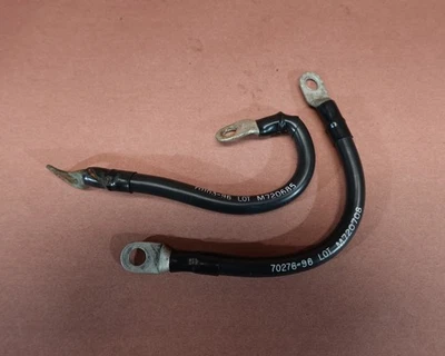 Juego de cables terminales de batería FXDL 2000-2007 Harley Davidson Dyna Low Rider Foto 1 de 4