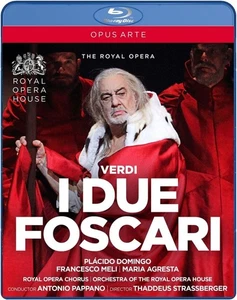 Verdi The Royal Opera House I Due Foscari BLU RAY Placido Domingo UK SELLER - Imagen 1 de 2