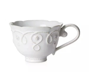 Juliska Jardins Du Monde Whitewash Kaffee Tee Tasse 4er Set Made In Portugal - Bild 1 von 3