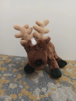 WEBKINZ GANZ  Reindeer NO CODES  Very Good Condition  - Image 1 of 4