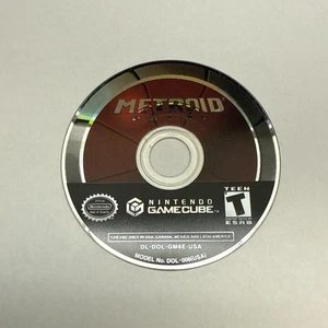 Metroid Prime (Nintendo GameCube, 2004) solo disco de juego - probado - auténtico - Imagen 1 de 6