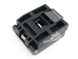 QFP100 TQFP100 IC51-1004-809 Yamaichi IC Test Burn-in Socket Adapter 0.5mm Pitch - Picture 1 of 6