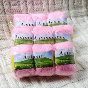 AIP Sale 9 Balls X50gr DIY Hand Knitting Yarn Soft Blankets Wool Silk Velvet 02 - Picture 1 of 15