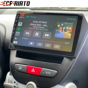 Radio Coche 2+32G Android 15 Carplay Navi para Citroen C1 Peugeot 107 Toyota Aygo I - Imagen 1 de 18