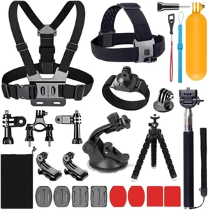 20-in-1 Action Camera Accessories for GoPro, Insta360, DJI, AKASO & More - Picture 1 of 12