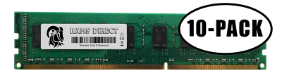 RAMS_DIRECT LOT 10 | 8GB DDR3 1600 MHz Desktop PC3-12800 Non ECC DIMM Memory RAM - Image 1 of 4
