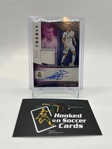 Parche/automático usado Panini Treble Gareth Bale 2018-19 jugador 7/10 Real Madrid GALES - Imagen 1 de 2