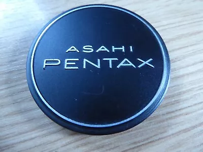 Asahi Pentax Genuine 49mm Slip On Metal Front Camera Lens Cap  refb15c - Image 1 of 3