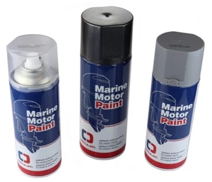 Juego de pintura gris metálico para Yamaha Marine Outborder a partir de 1994 incl. imprimación - Imagen 1 de 1