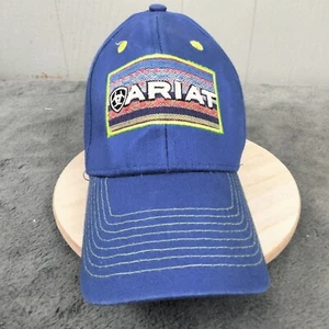 Ariat Cap Hat Youth Baseball Hat Strap Back Colorful Blue One Size - Picture 1 of 10