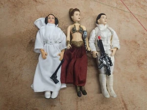 Vintage Hasbro Lucas Films Star Wars Leia Organa 12" Action Figures Bundle - Picture 1 of 1