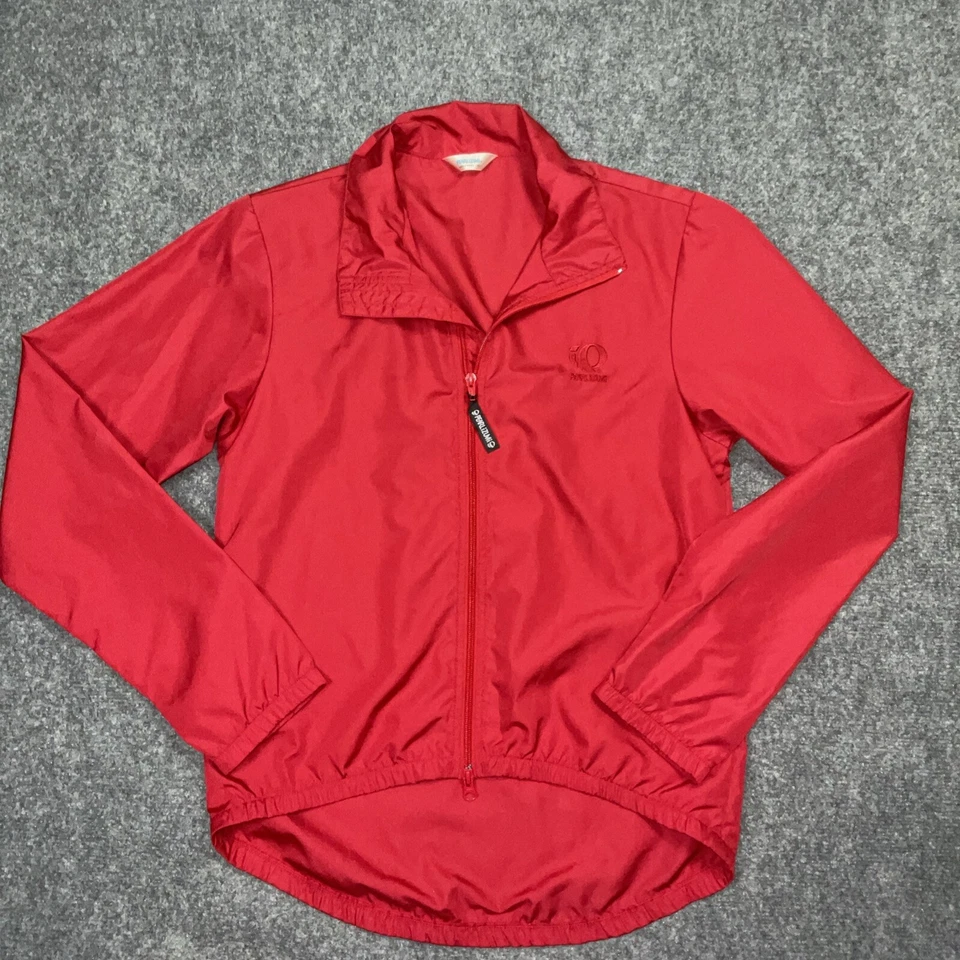 Chaqueta Pearl Izumi para mujer talla M roja ciclismo aire libre cremallera completa ligera Foto 1 de 4