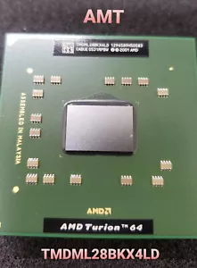 TMDML28BKX4LD AMD Turion 64 1.6GHz ML-28 laptop CPU - Picture 1 of 2