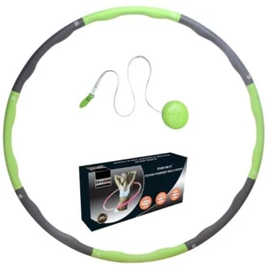 Hula Hoop Plegable Pesado Gimnasio Fitness Abdominales Ejercicio Entrenamiento Pérdida de Peso Gris - Imagen 1 de 9
