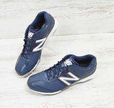 New Balance 4040 Low Cut Baseball Cleats MB4040AB Navy/White Size 14D