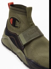 olive green champion shoes