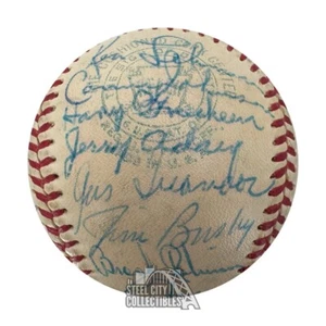 1958 Baltimore Orioles Autographed Team Signed Baseball - JSA LOA - Picture 1 of 7