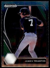 2021 Panini Prizm Draft Picks James Triantos  Baseball Cards #PDP56