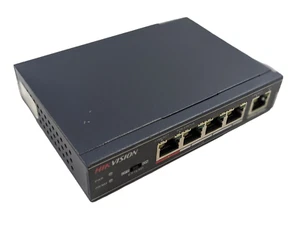 Hikvision DS-3E0105P-E 4-Port 10/100 PoE Network Switch no PSU - Picture 1 of 1
