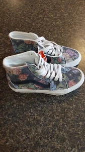 Größe 6 - Vans Sk8-Hi Wandteppich - geblümt - Bild 1 von 5