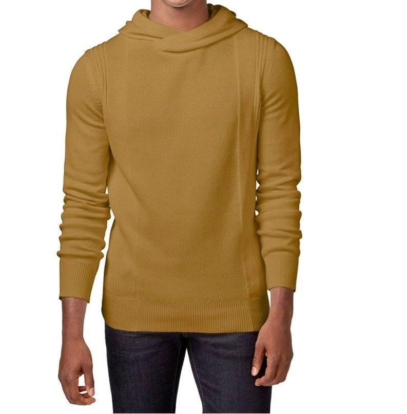 Sean John Men's Crossover Pullover Hoodie, Golden Brown Heather, Large L - Image 1 of 1