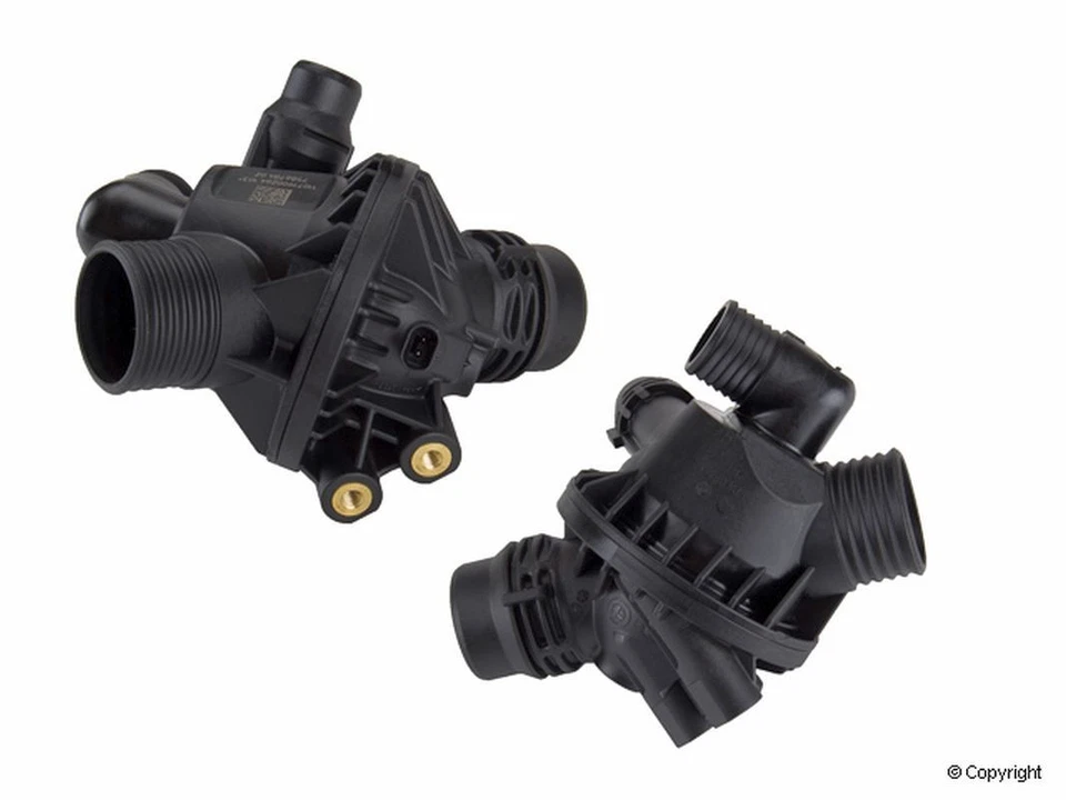 原装宝马发动机冷却液恒温器带外壳 2011 - 2016 xDrive35i x3 x4 — 第 1/1 张图片