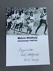 MAL WHITFIELD († 2019) 3 x Olympiasieger 1948-52 signed (800m,4x400) Foto 10x14 