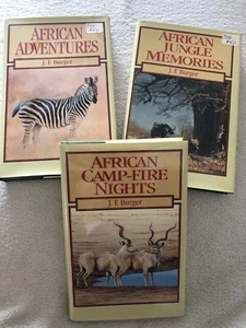 African Adventures-African Jungle Memories-African Camp-Fire Nights. J.F.Burger - Picture 1 of 9