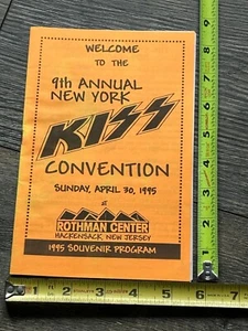 Programa KISS 9ª Convención NY Kiss VINNIE VINCENT Wicked Lester 1995 De colección - Imagen 1 de 3