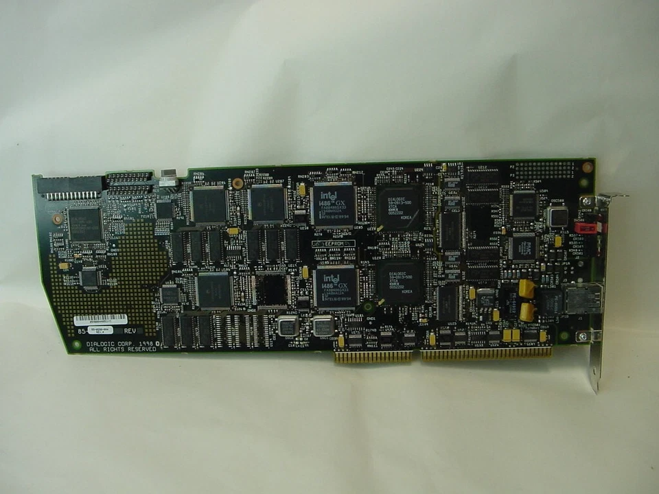 1998 DIALOGIC CARD 85-0590-004 REV A - Image 1 of 3