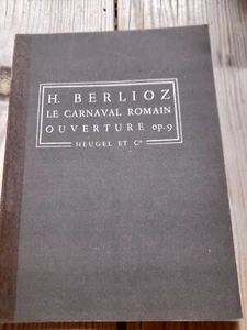 BERLIOZ/ LE CARNIVAL ROMAIN OVERTURE / FULL ORCHESTRAL POCKET SCORE - Picture 1 of 1