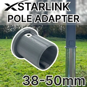 Adapter für Starlink-Antennenhalterung V2 Dishy 38-50mm (1,5-2 Zoll) - Bild 1 von 8