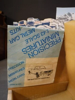 Ford Mustang GT 1965 convertible escala 1:43 kit de metal por Precision Miniatures Foto 1 de 4